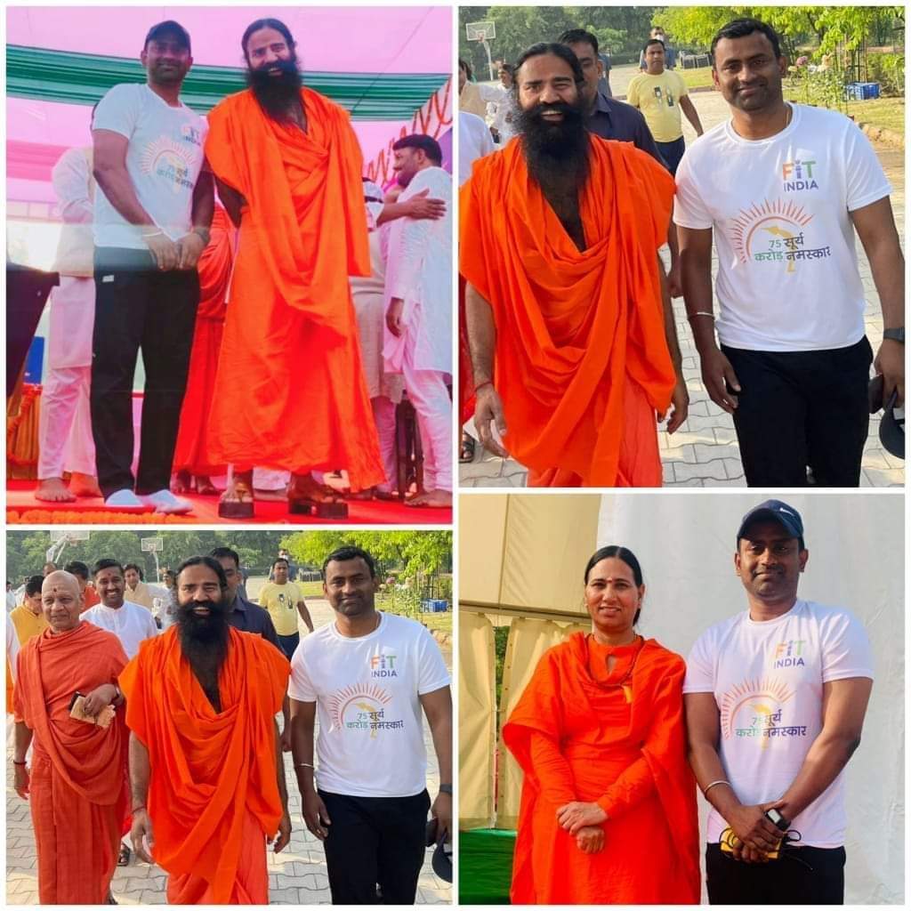 Mass Yoga Session